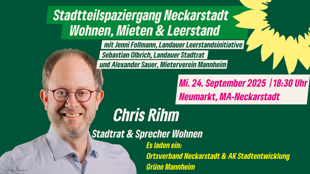 Einladung zum Stadtspaziergang: Wohnen, Mieten & Leerstand