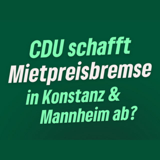 Mietpreisbremse muss bleiben!