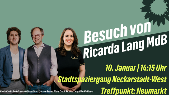 Besuch von Ricarda Lang MdB