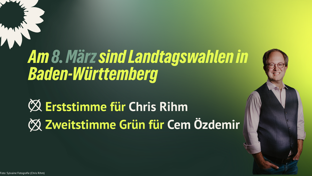 Grüne im Wahlkampfendspurt: Starker Auftritt mit Cem Özdemir im Kulturhaus Käfertal